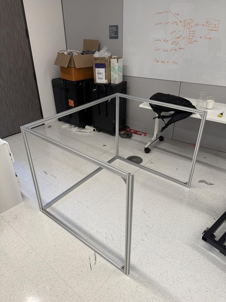 Completed back of the cage
